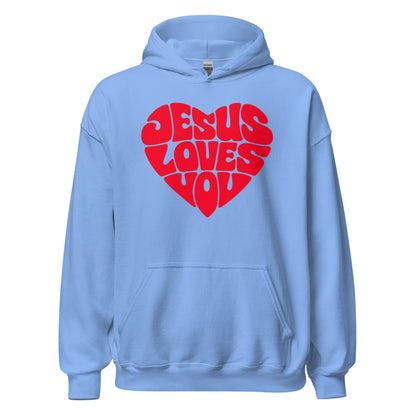 JESUS LOVES YOU - Statement Unisex - Hoodie