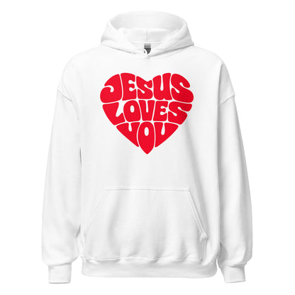 JESUS LOVES YOU - Statement Unisex - Hoodie