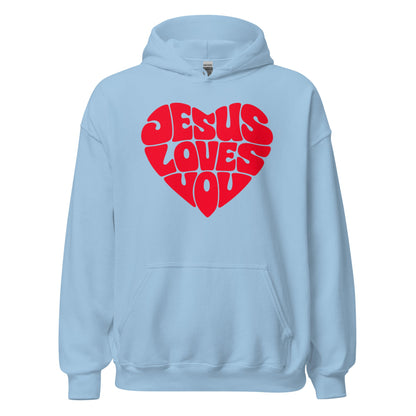 JESUS LOVES YOU - Statement Unisex - Hoodie