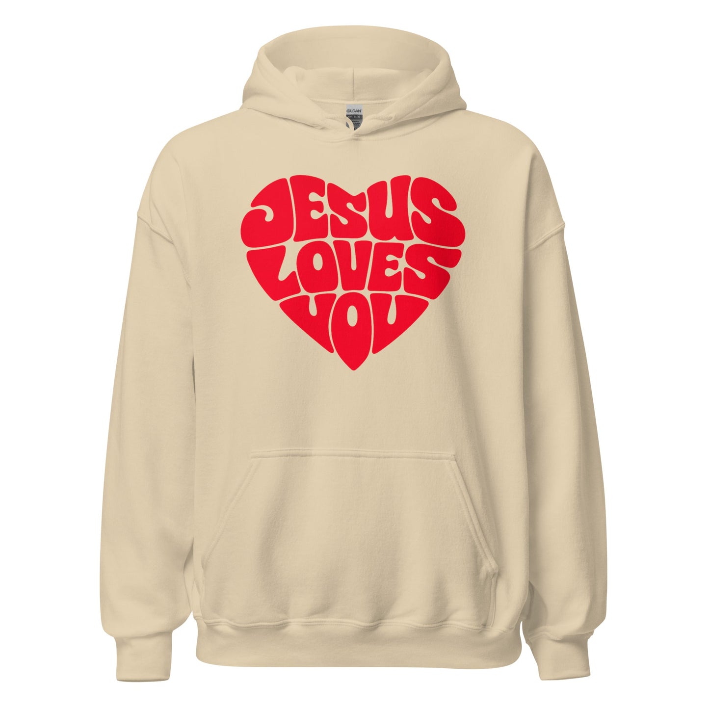 JESUS LOVES YOU - Statement Unisex - Hoodie
