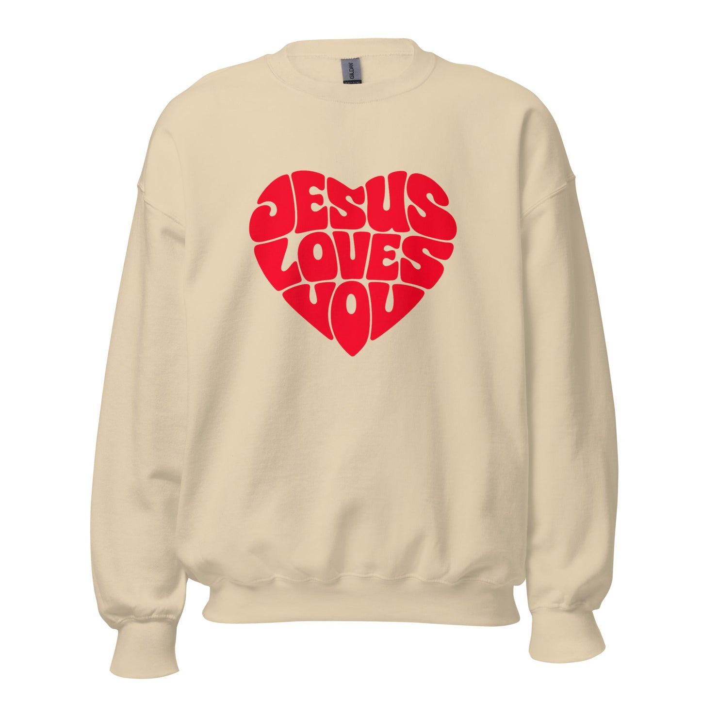 JESUS LOVES YOU - Statement Unisex - Sweatshirt
