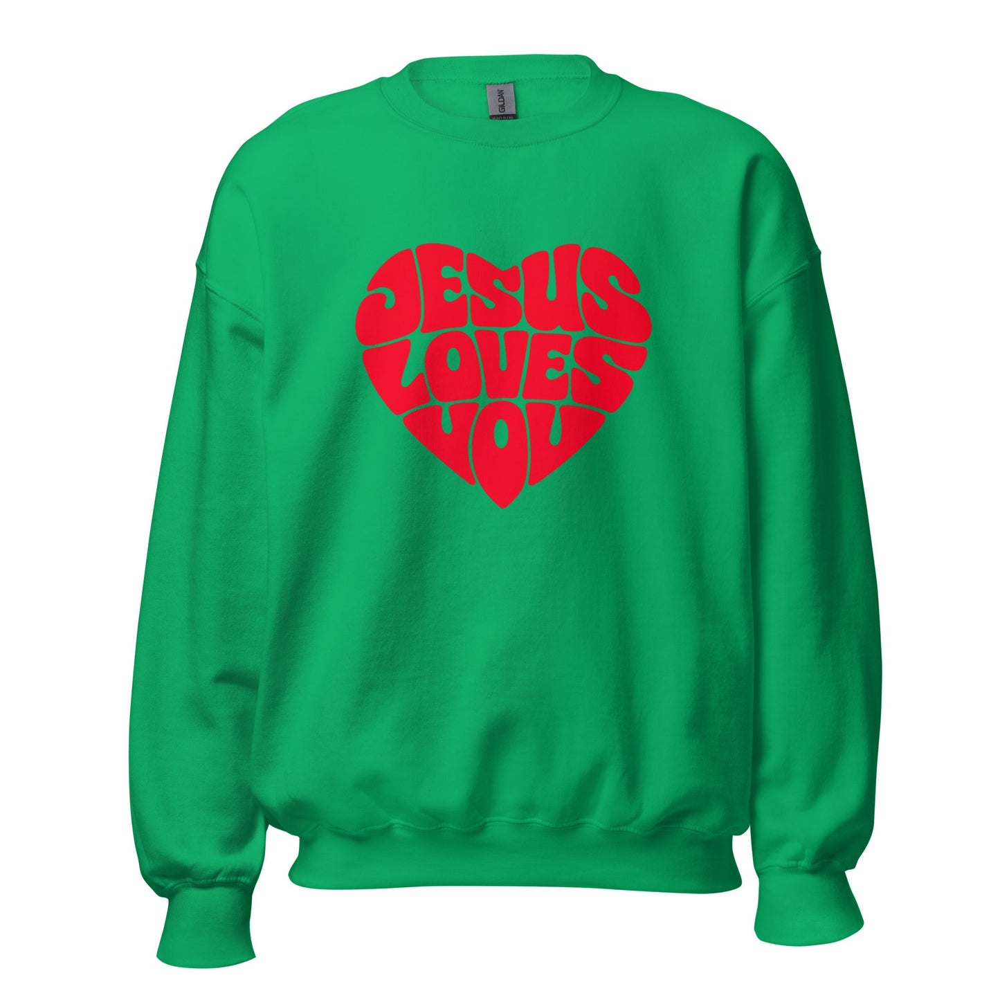 JESUS LOVES YOU - Statement Unisex - Sweatshirt
