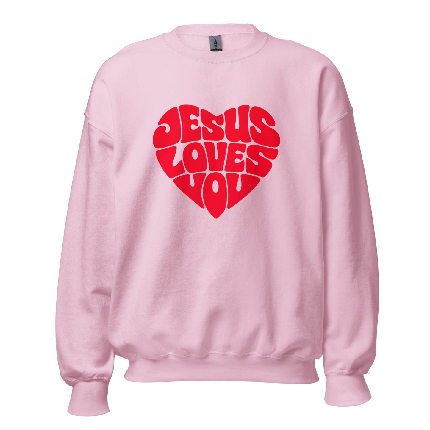 JESUS LOVES YOU - Statement Unisex - Sweatshirt