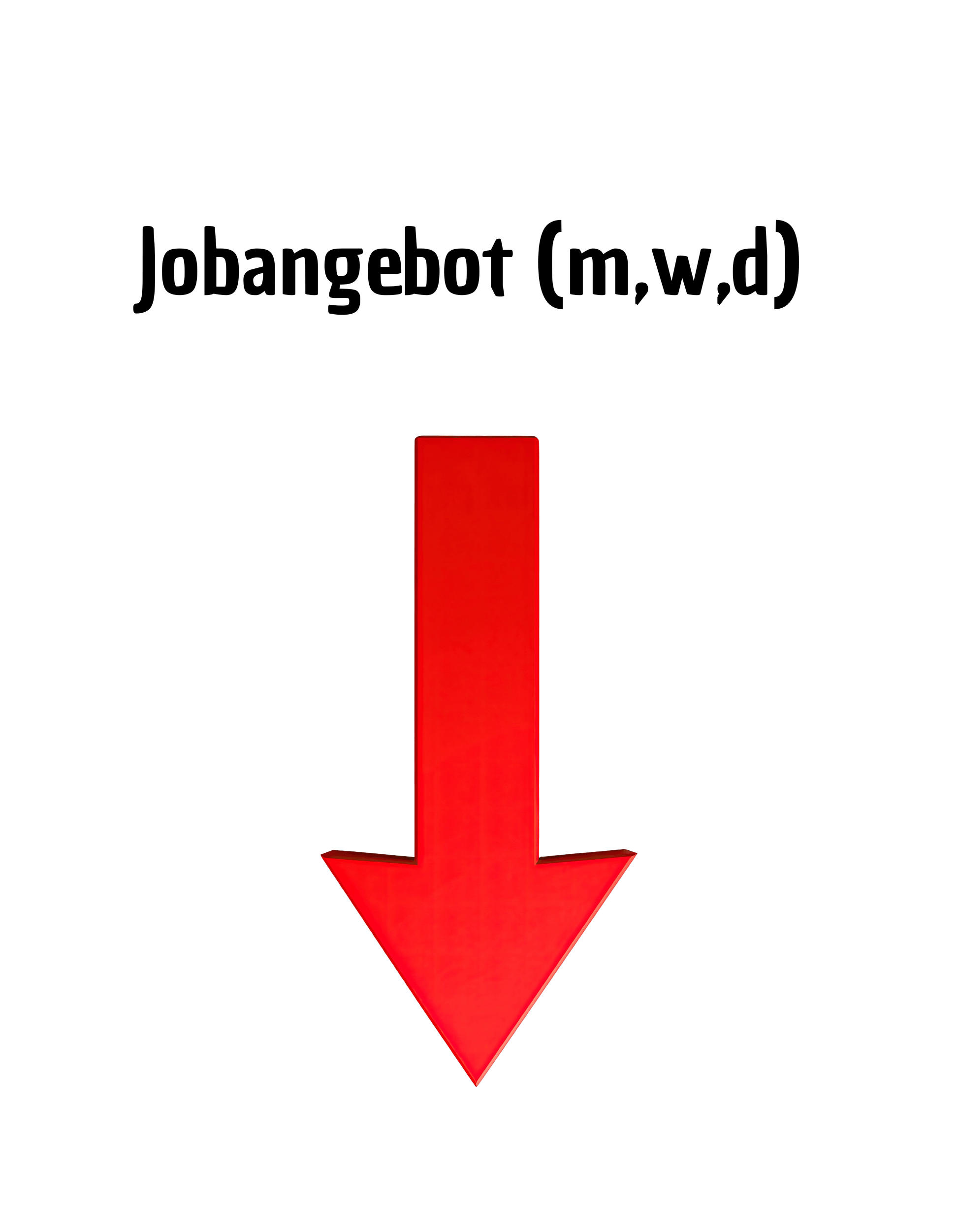 Jobangebot (m,w,d) – Lustiges Unisex T-Shirt - SprücheKüche - Druckfrisch & frech