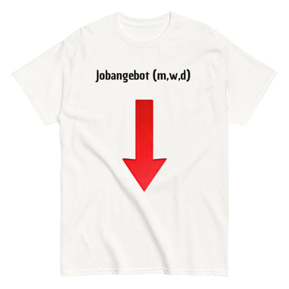 Jobangebot (m,w,d) – Lustiges Unisex T-Shirt - SprücheKüche - Druckfrisch & frech