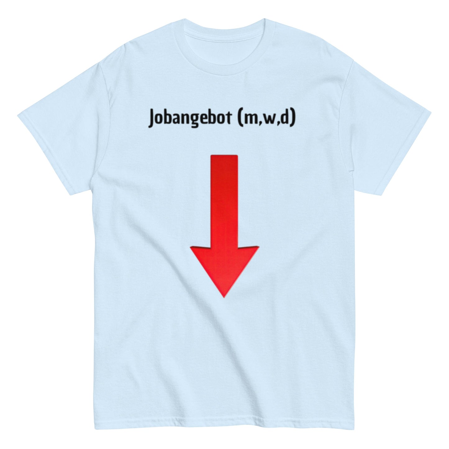 Jobangebot (m,w,d) – Lustiges Unisex T-Shirt - SprücheKüche - Druckfrisch & frech