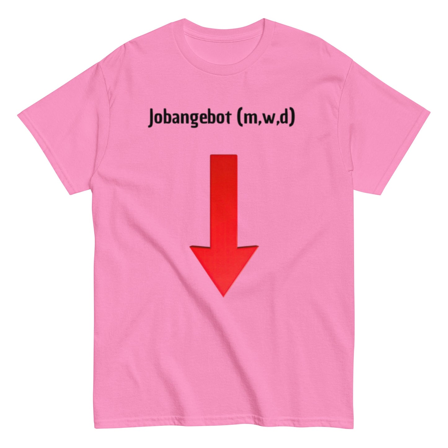 Jobangebot (m,w,d) – Lustiges Unisex T-Shirt - SprücheKüche - Druckfrisch & frech