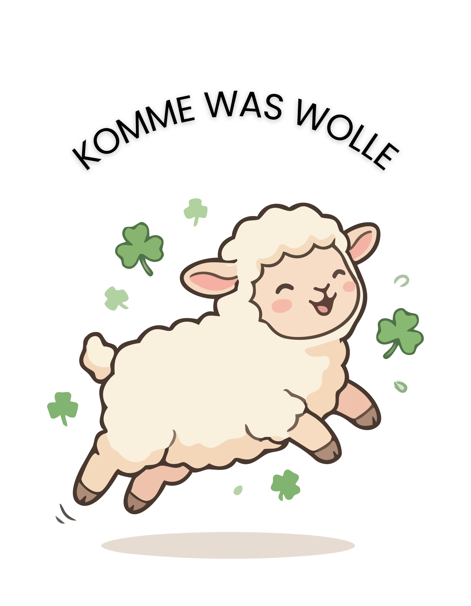 KOMME WAS WOLLE - Lustiges Herren T-Shirt - SprücheKüche - Druckfrisch & frech