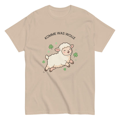 KOMME WAS WOLLE - Lustiges Herren T-Shirt - SprücheKüche - Druckfrisch & frech