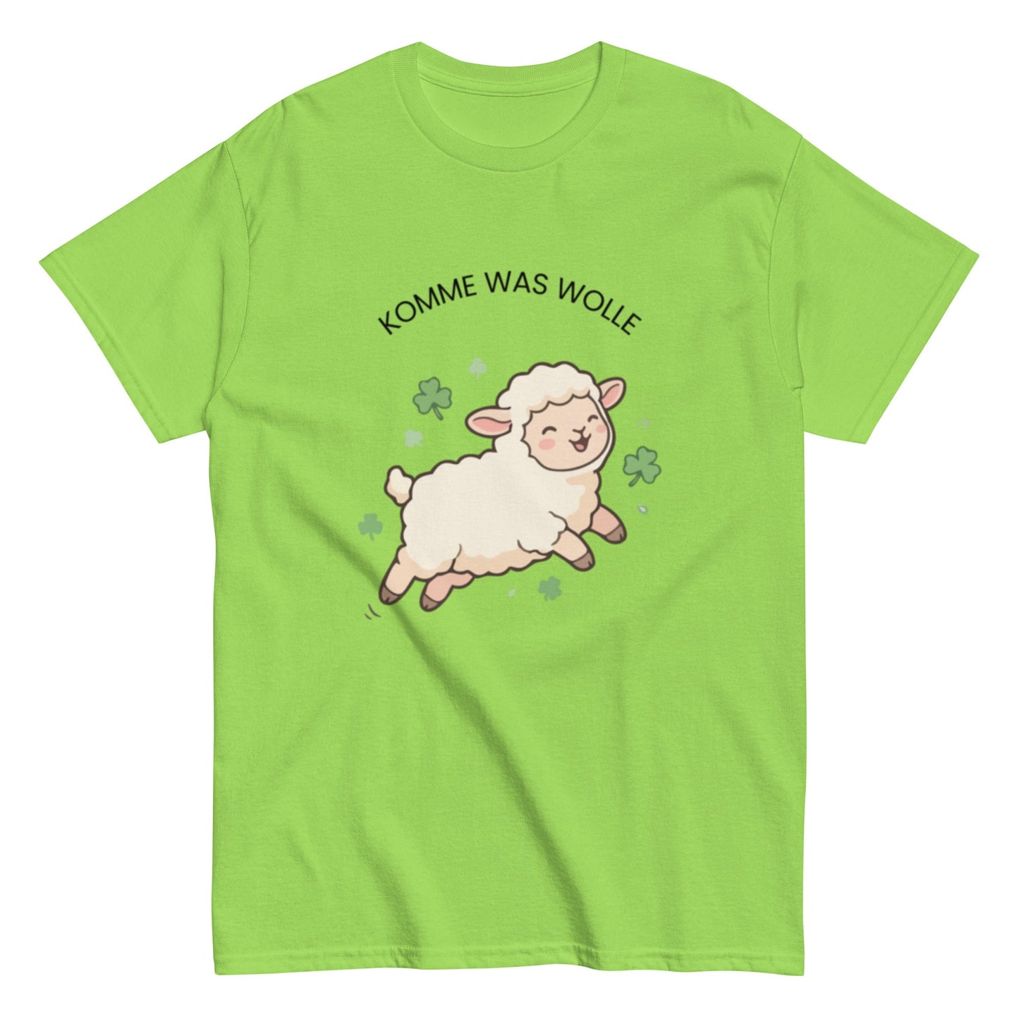 KOMME WAS WOLLE - Lustiges Herren T-Shirt - SprücheKüche - Druckfrisch & frech
