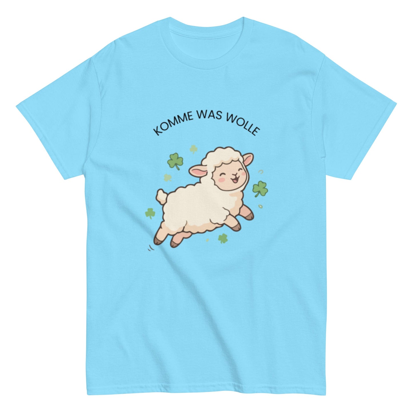 KOMME WAS WOLLE - Lustiges Herren T-Shirt - SprücheKüche - Druckfrisch & frech