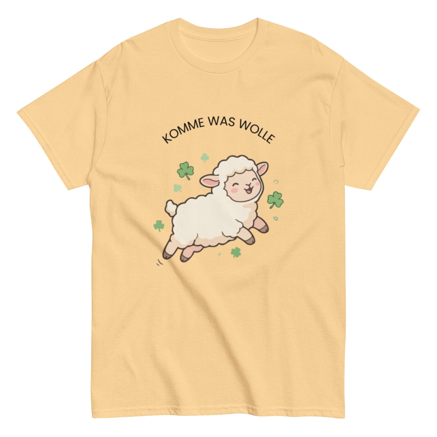 KOMME WAS WOLLE - Lustiges Herren T-Shirt - SprücheKüche - Druckfrisch & frech