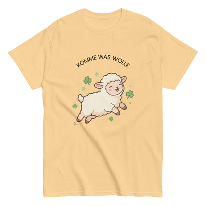 KOMME WAS WOLLE - Lustiges Herren T-Shirt - SprücheKüche - Druckfrisch & frech