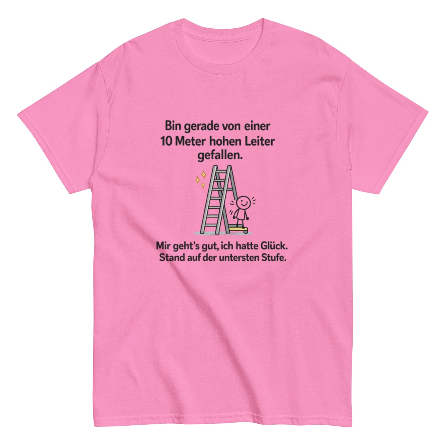 LEITER WITZ HUMORVOLL - Lustiges Herren T-Shirt - SprücheKüche - Druckfrisch & frech