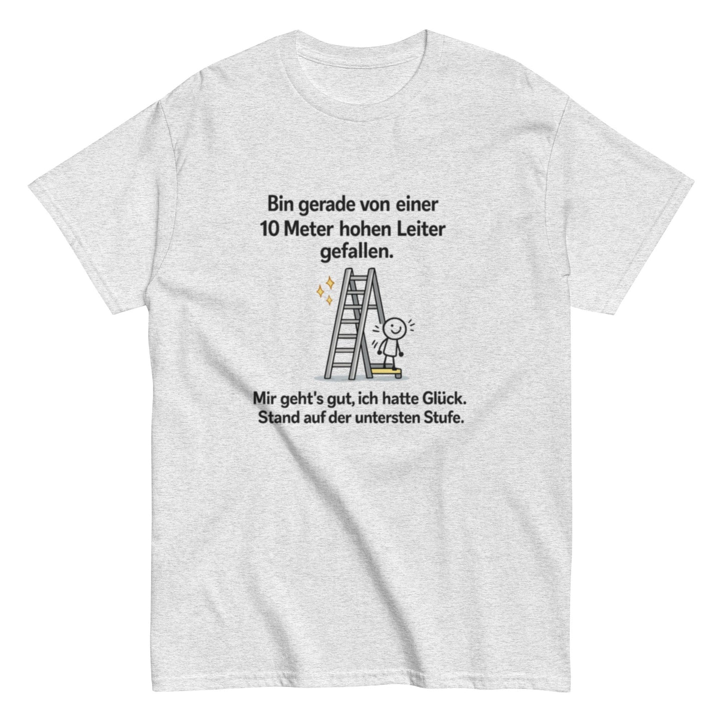 LEITER WITZ HUMORVOLL - Lustiges Herren T-Shirt - SprücheKüche - Druckfrisch & frech