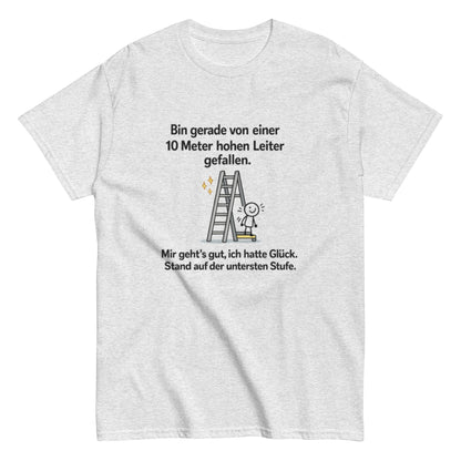 LEITER WITZ HUMORVOLL - Lustiges Herren T-Shirt - SprücheKüche - Druckfrisch & frech