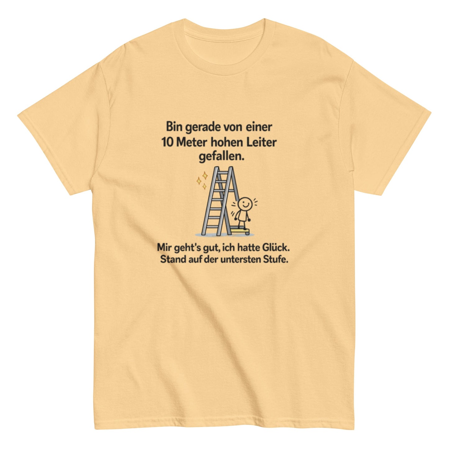LEITER WITZ HUMORVOLL - Lustiges Herren T-Shirt - SprücheKüche - Druckfrisch & frech
