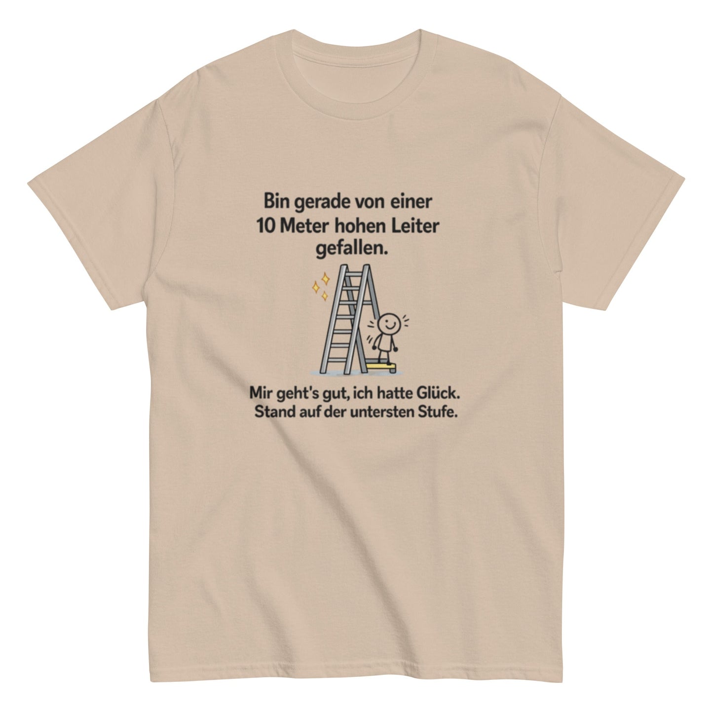 LEITER WITZ HUMORVOLL - Lustiges Herren T-Shirt - SprücheKüche - Druckfrisch & frech
