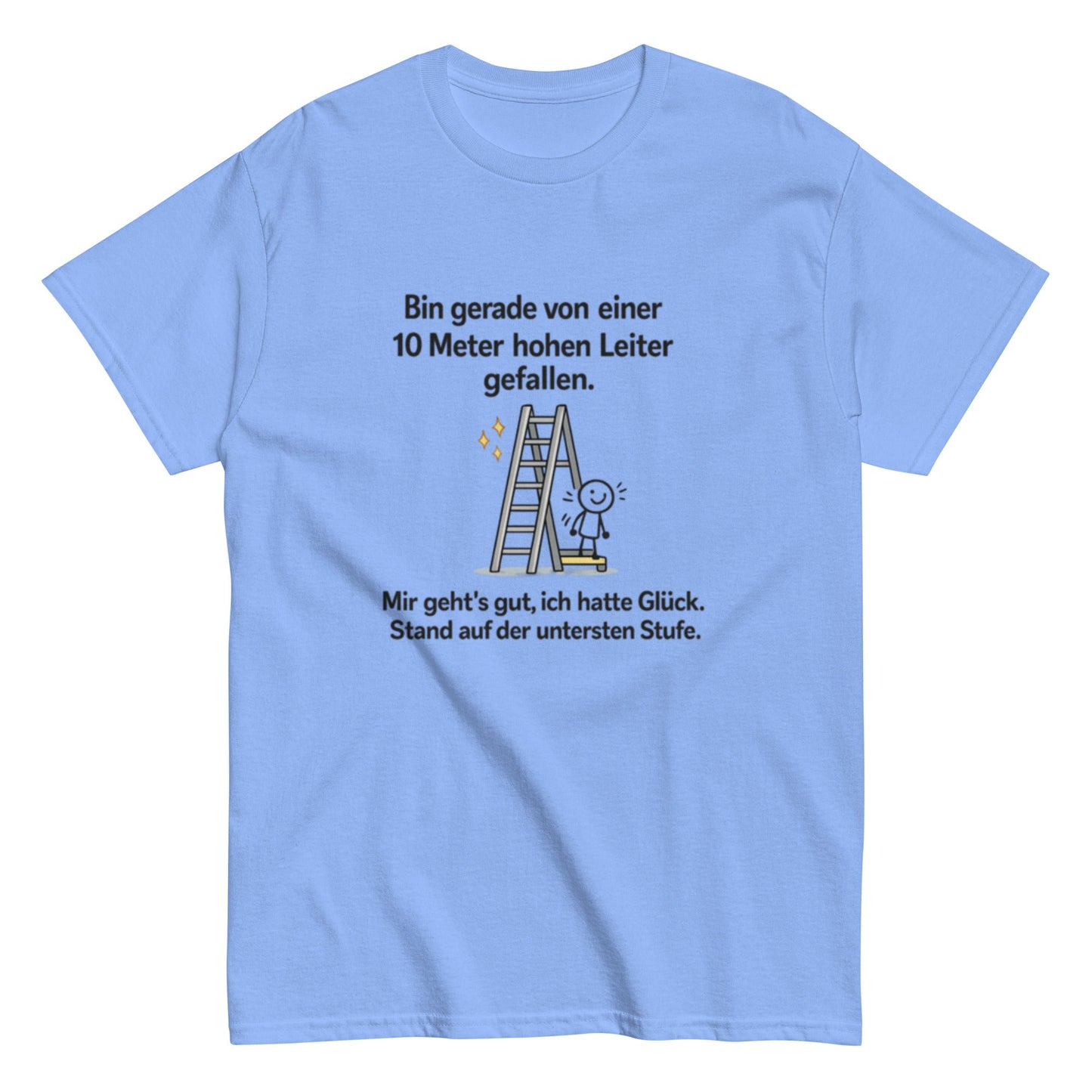 LEITER WITZ HUMORVOLL - Lustiges Herren T-Shirt - SprücheKüche - Druckfrisch & frech