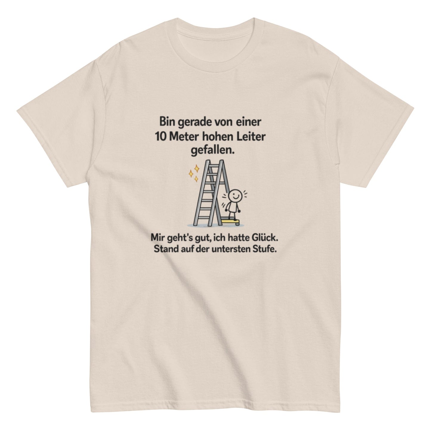 LEITER WITZ HUMORVOLL - Lustiges Herren T-Shirt - SprücheKüche - Druckfrisch & frech