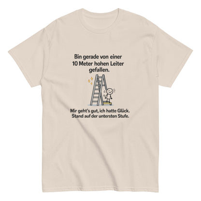 LEITER WITZ HUMORVOLL - Lustiges Herren T-Shirt - SprücheKüche - Druckfrisch & frech