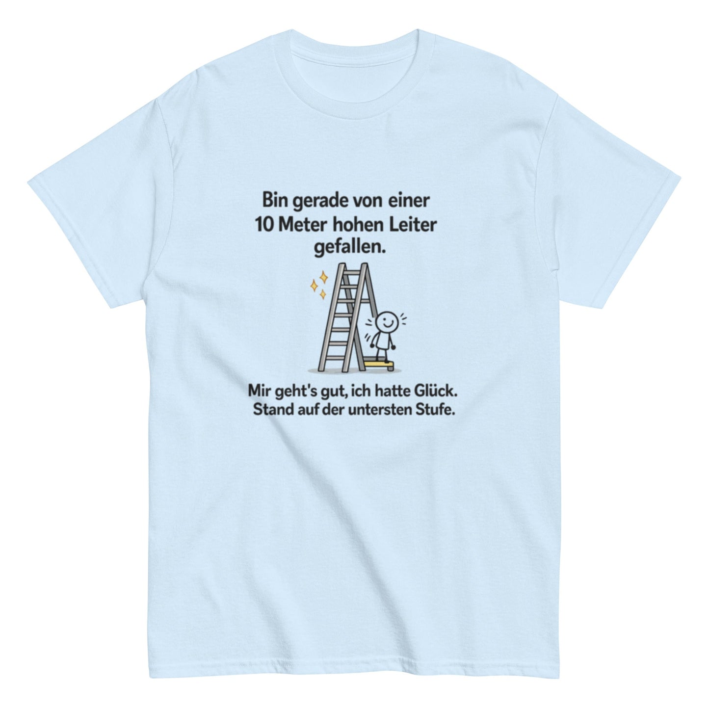LEITER WITZ HUMORVOLL - Lustiges Herren T-Shirt - SprücheKüche - Druckfrisch & frech