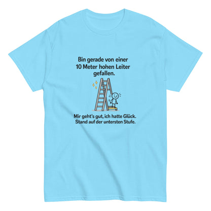 LEITER WITZ HUMORVOLL - Lustiges Herren T-Shirt - SprücheKüche - Druckfrisch & frech