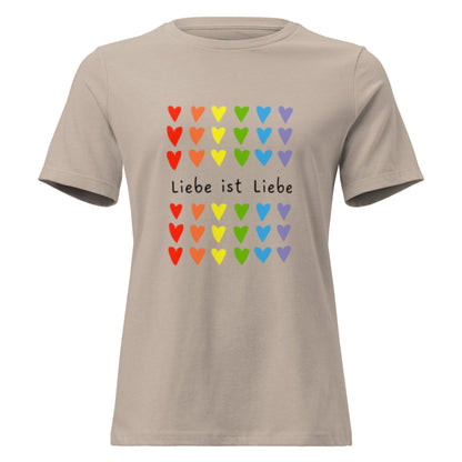 LIEBE IST LIEBE - Statement Damen T-Shirt