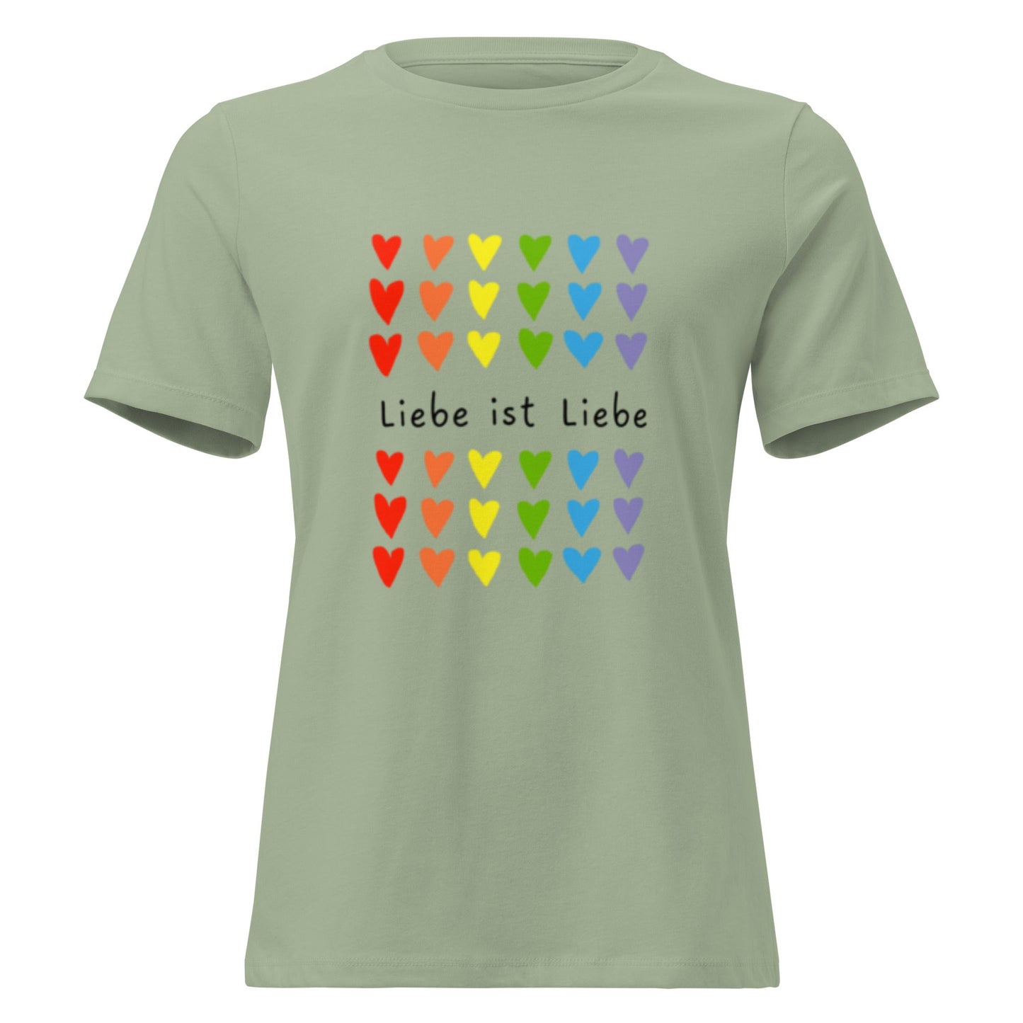 LIEBE IST LIEBE - Statement Damen T-Shirt