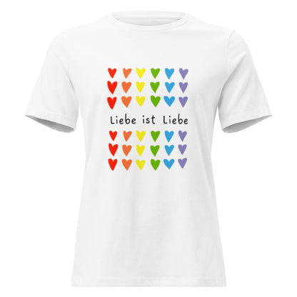 LIEBE IST LIEBE - Statement Damen T-Shirt