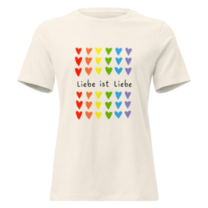 LIEBE IST LIEBE - Statement Damen T-Shirt