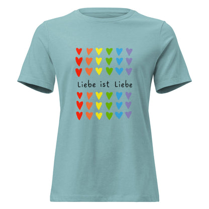 LIEBE IST LIEBE - Statement Damen T-Shirt