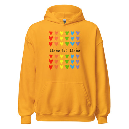 LIEBE IST LIEBE - Statement Unisex - Hoodie