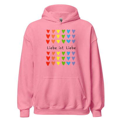 LIEBE IST LIEBE - Statement Unisex - Hoodie