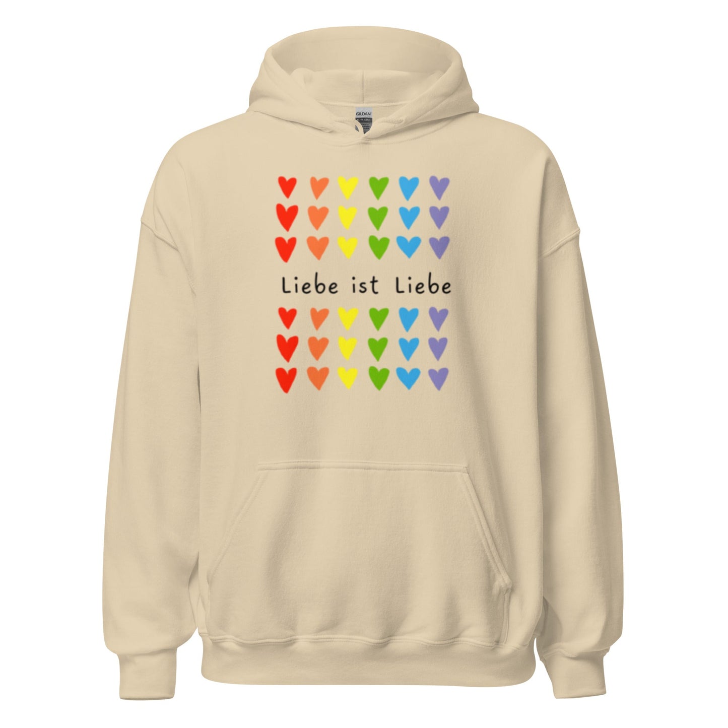 LIEBE IST LIEBE - Statement Unisex - Hoodie