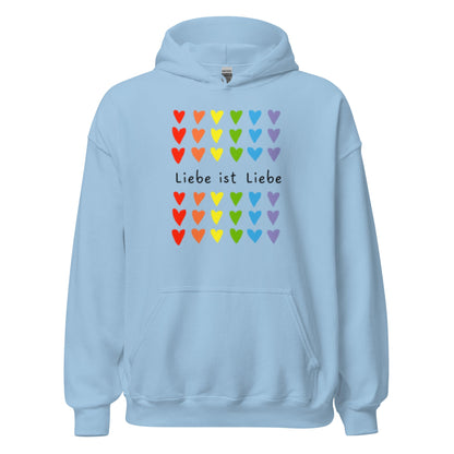 LIEBE IST LIEBE - Statement Unisex - Hoodie