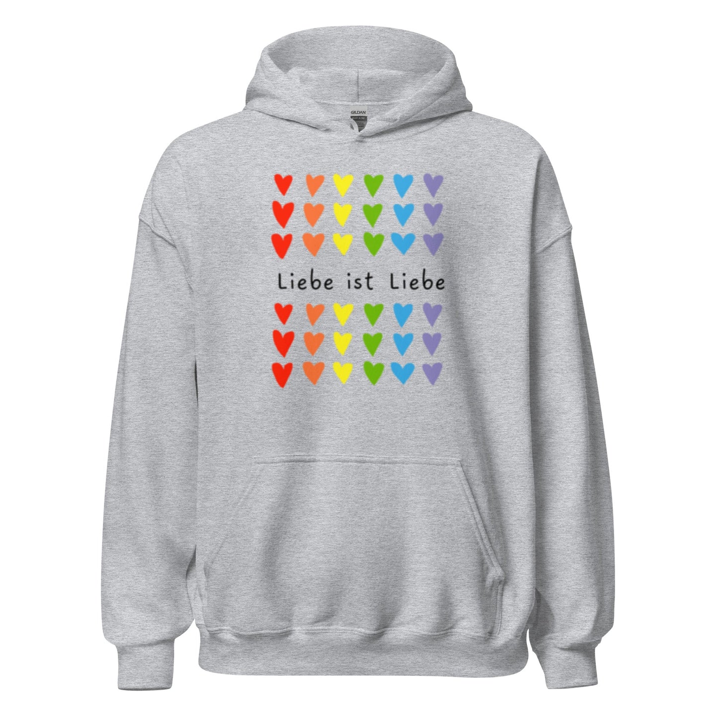 LIEBE IST LIEBE - Statement Unisex - Hoodie