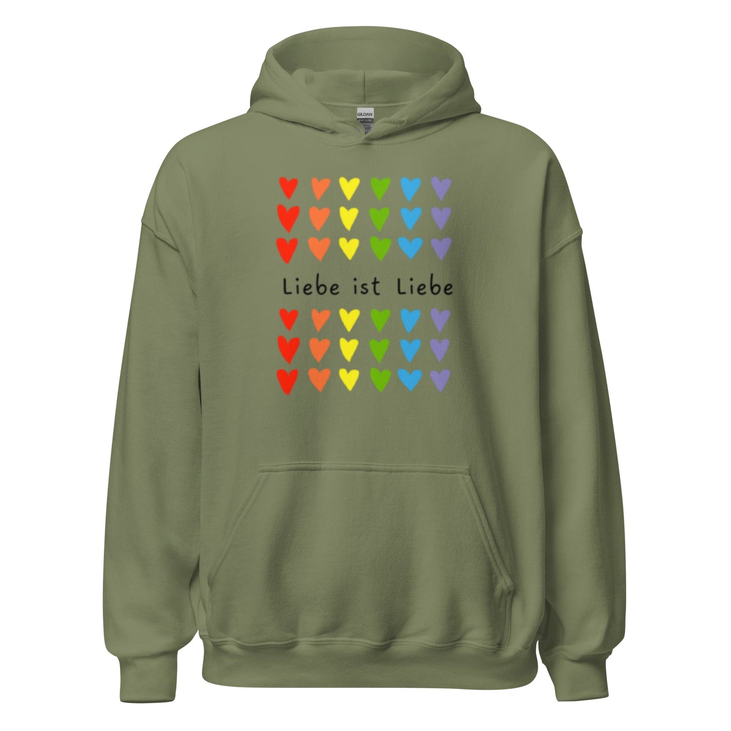LIEBE IST LIEBE - Statement Unisex - Hoodie