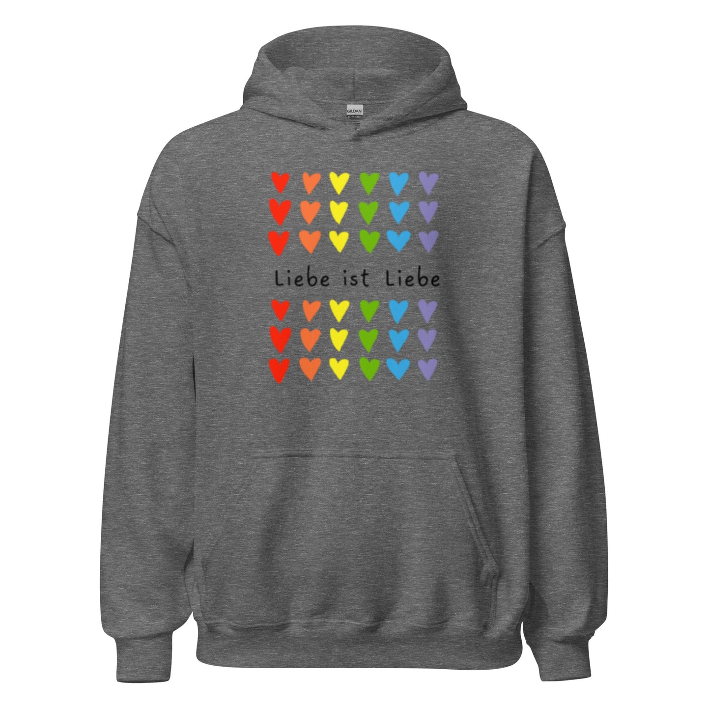 LIEBE IST LIEBE - Statement Unisex - Hoodie