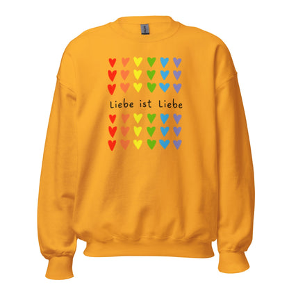 LIEBE IST LIEBE - Statement Unisex - Sweatshirt