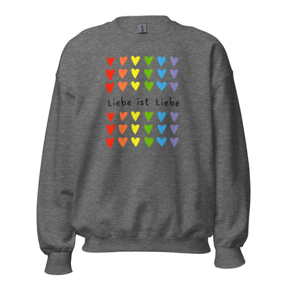 LIEBE IST LIEBE - Statement Unisex - Sweatshirt
