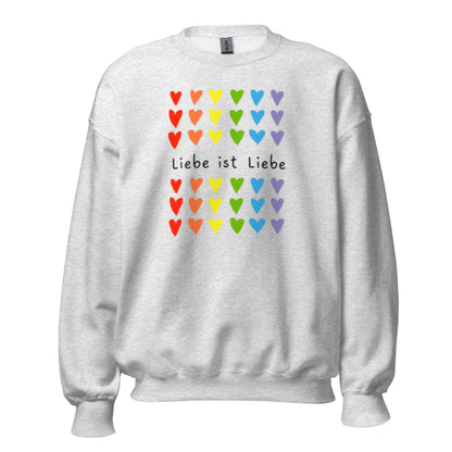 LIEBE IST LIEBE - Statement Unisex - Sweatshirt