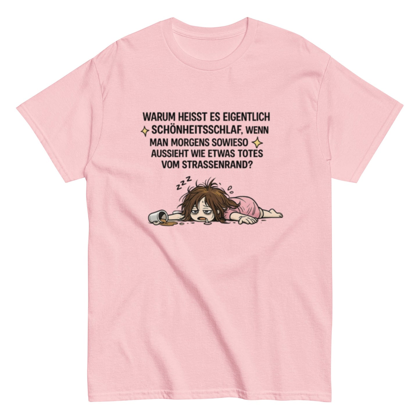 Lustiges Schönheitsschlaf T-Shirt