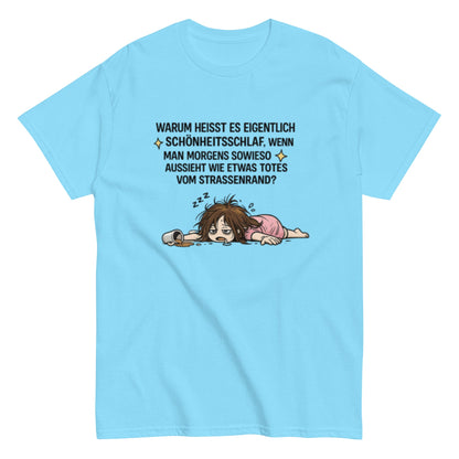 Lustiges Schönheitsschlaf T-Shirt