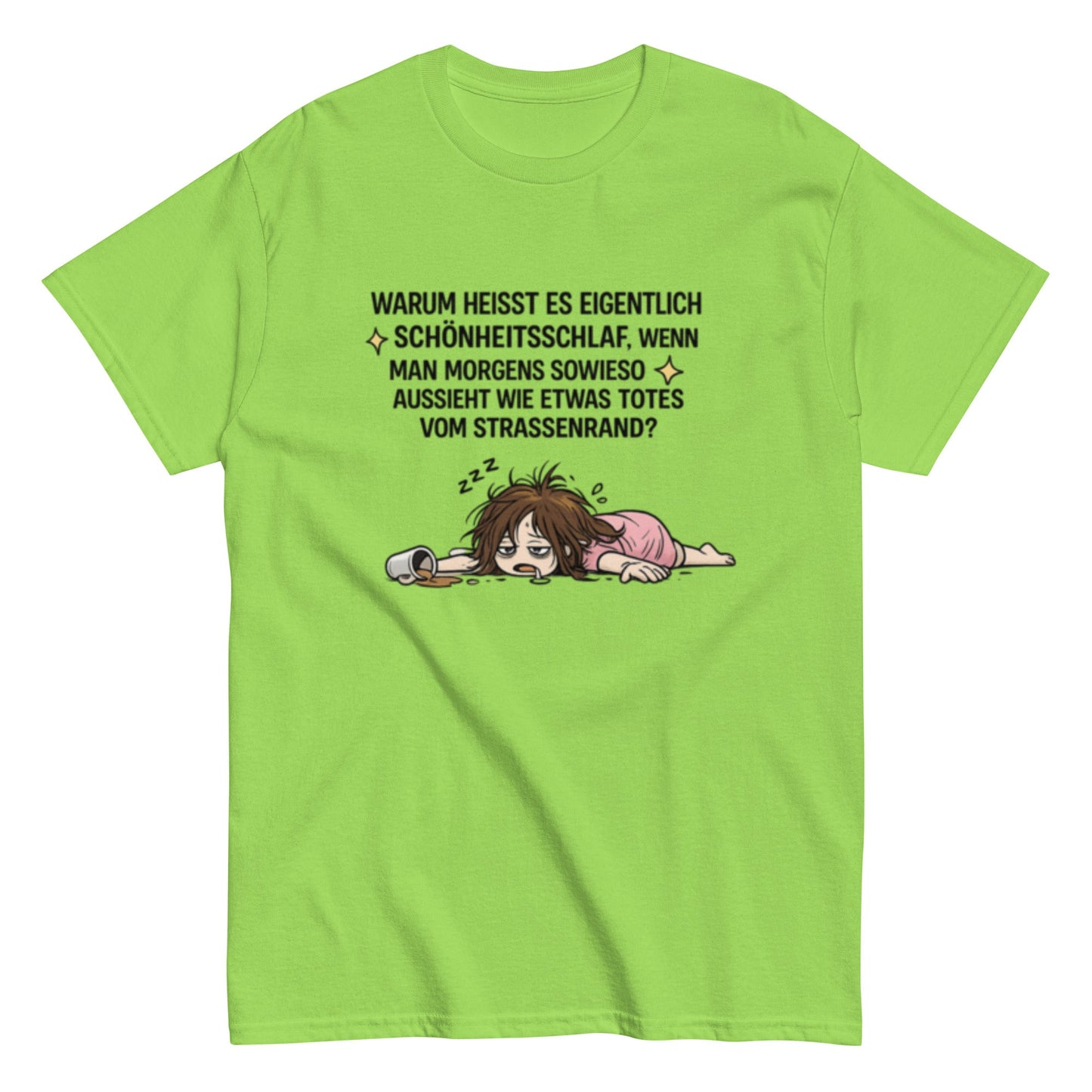 Lustiges Schönheitsschlaf T-Shirt
