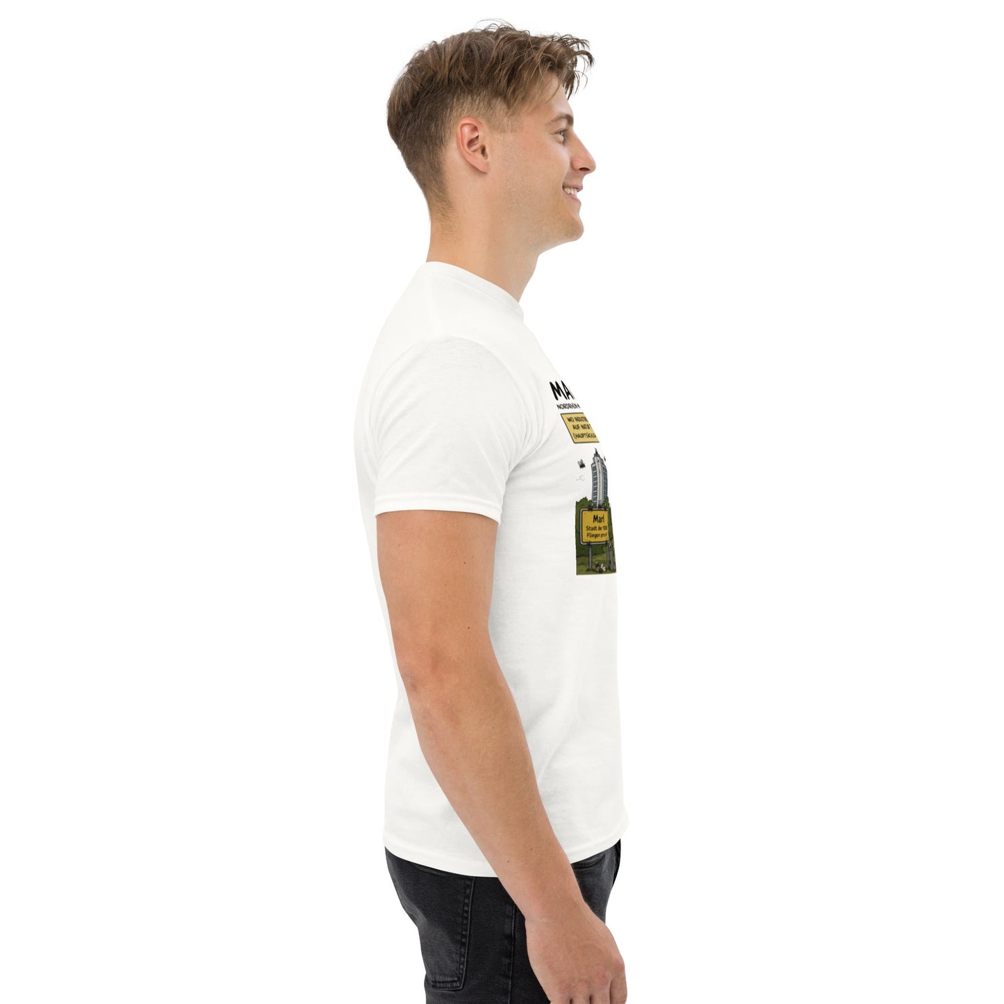 Marl Fliegenplage T-Shirt – Sarkastisches Ruhrpott Comic Design aus NRW, Herren, Frauen, Unisex T-Shirt - SprücheKüche - Druckfrisch & frech