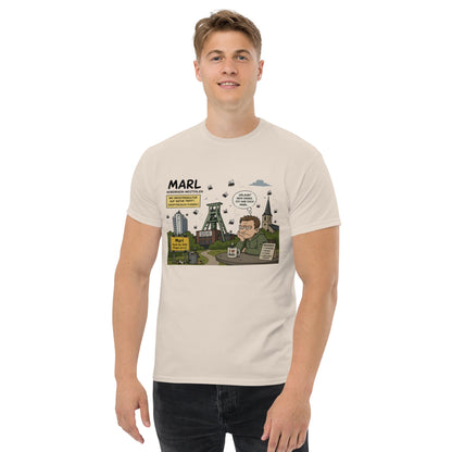 Marl Fliegenplage T-Shirt – Sarkastisches Ruhrpott Comic Design aus NRW, Herren, Frauen, Unisex T-Shirt - SprücheKüche - Druckfrisch & frech