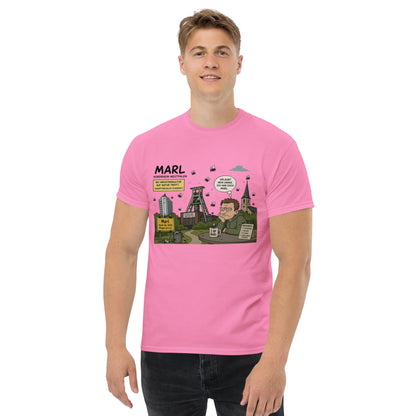 Marl Fliegenplage T-Shirt – Sarkastisches Ruhrpott Comic Design aus NRW, Herren, Frauen, Unisex T-Shirt - SprücheKüche - Druckfrisch & frech
