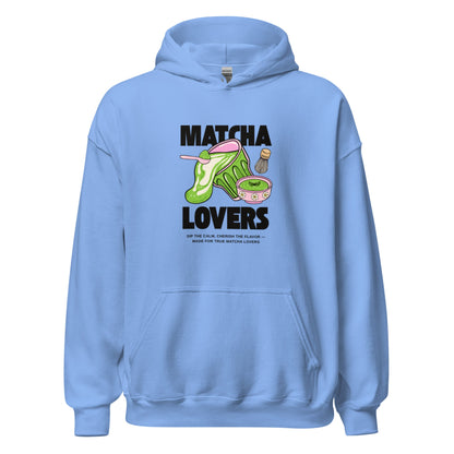 Matcha Lovers Hoodie – Süßes Matcha Design für echte Tea Fans, Herren, Frauen, Unisex - Kapuzenpullover - SprücheKüche - Druckfrisch & frech