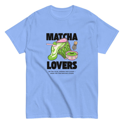 Matcha Lovers T-Shirt – Süßes Matcha Design für echte Tea Fans, Herren, Frauen, Unisex T-Shirt - SprücheKüche - Druckfrisch & frech